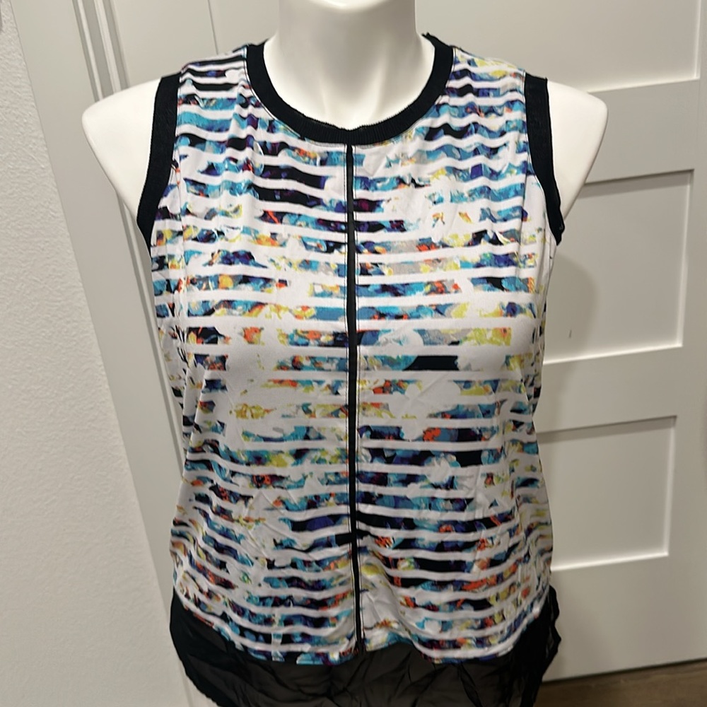Worthington Lined Colorful Top